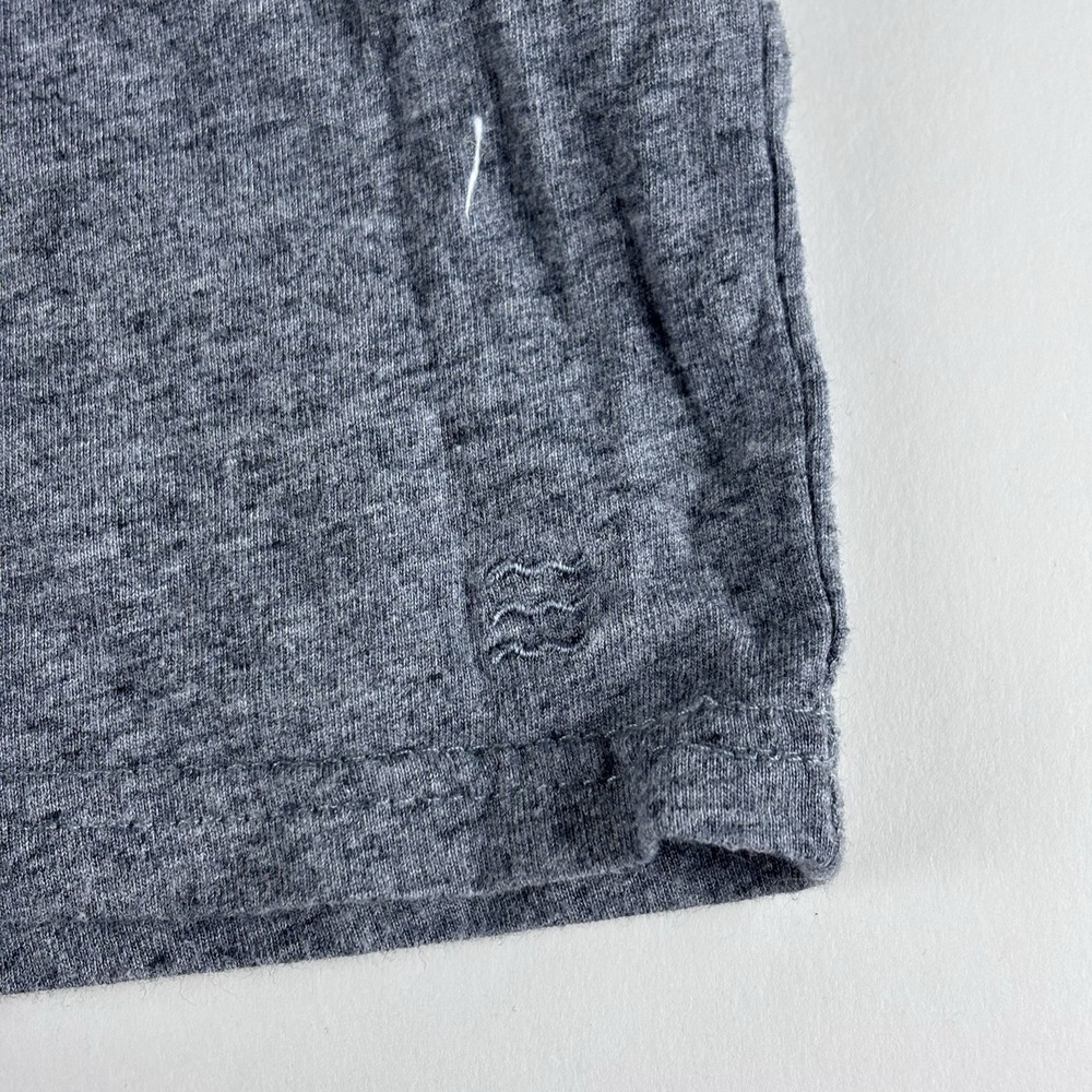 Free Fly Mens Medium Heather Grey Bamboo Blend Henley T-Shirt Size - Picture 3 of 9